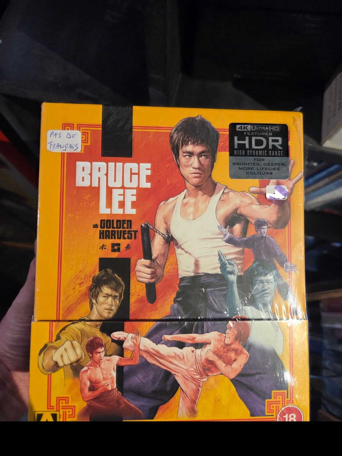 4k Uhd coffret Bruce Lee arrow golden harvest neuf, Ophalen, Nieuw in verpakking, Boxset