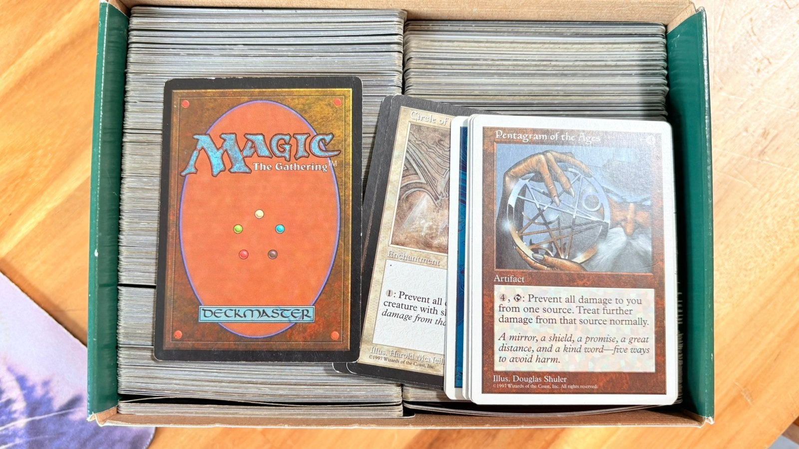 Magic The Gathering - 638 cartes, Enlèvement ou Envoi, Utilisé, Plusieurs cartes