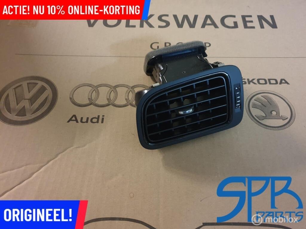 POLO 6R 6C LINKS ROOSTER LUCHTROOSTER LIJST Zwart 6C0819703, Volkswagen, Nieuw, Ophalen of Verzenden, Volkswagen