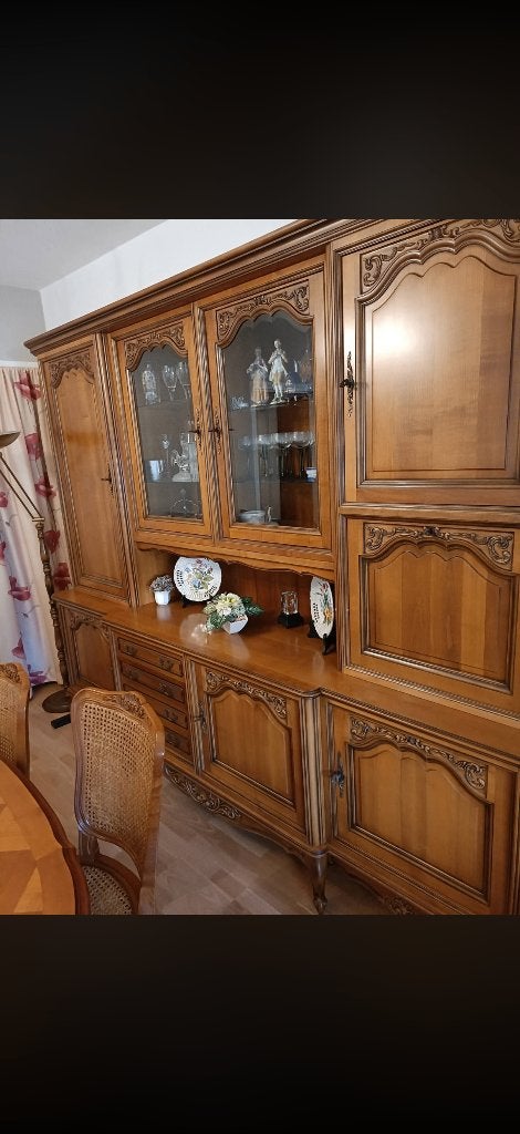 living en merisier, Maison & Meubles, Enlèvement, Comme neuf