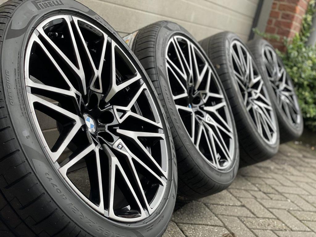 21 / 22 inch BMW 818M velgen X5M X6M F95 F96 X5 X6 G05 G06, 295 mm, -, -, Banden en Velgen