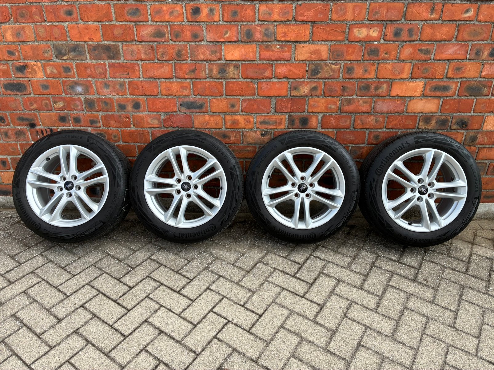 Orginele ford mondeo 17” velgen, Ophalen, 215 mm, 17 inch, Band(en)
