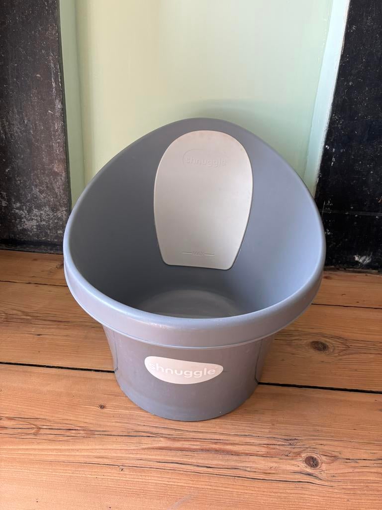 Shnuggle newborn babybadje (grijs), Ophalen, Zo goed als nieuw