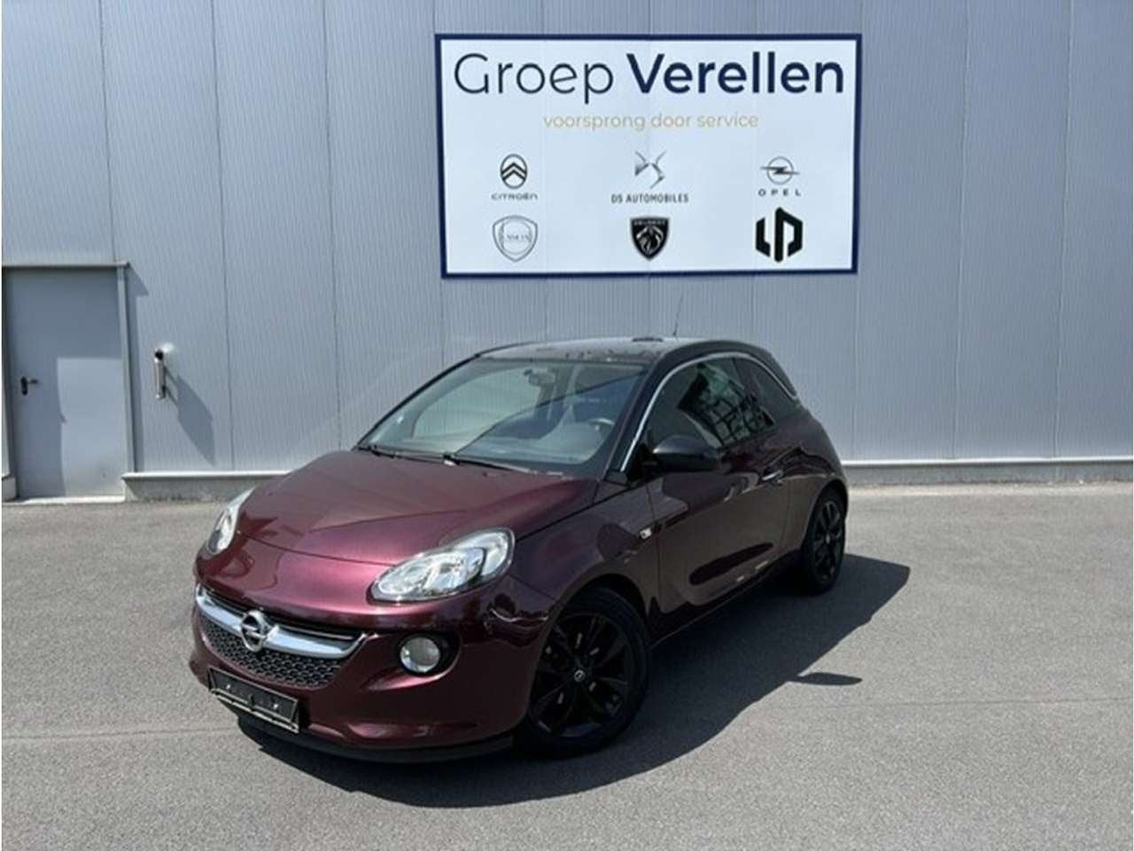 Opel Adam Glam, 0 kg, ADAM, Zwart, 4 cilinders