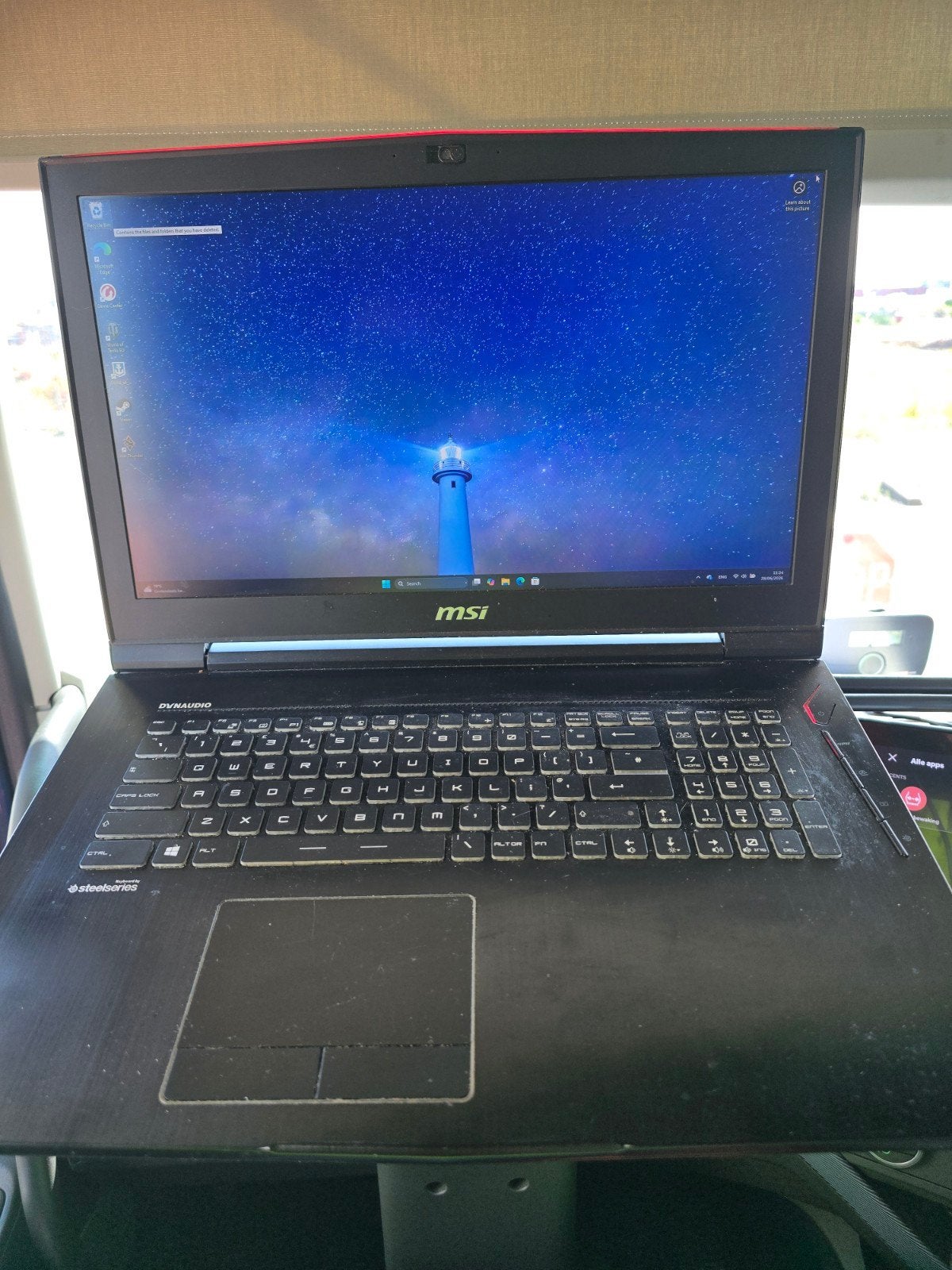Msi titan laptop gt73vr., Computers en Software, Windows Laptops, Ophalen, SSD