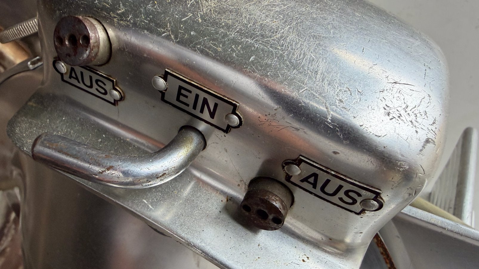 Vlees snijmachine, Ophalen