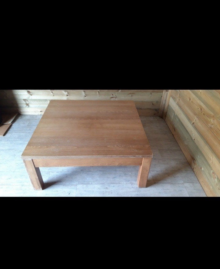 Stevige grote salontafel, Ophalen
