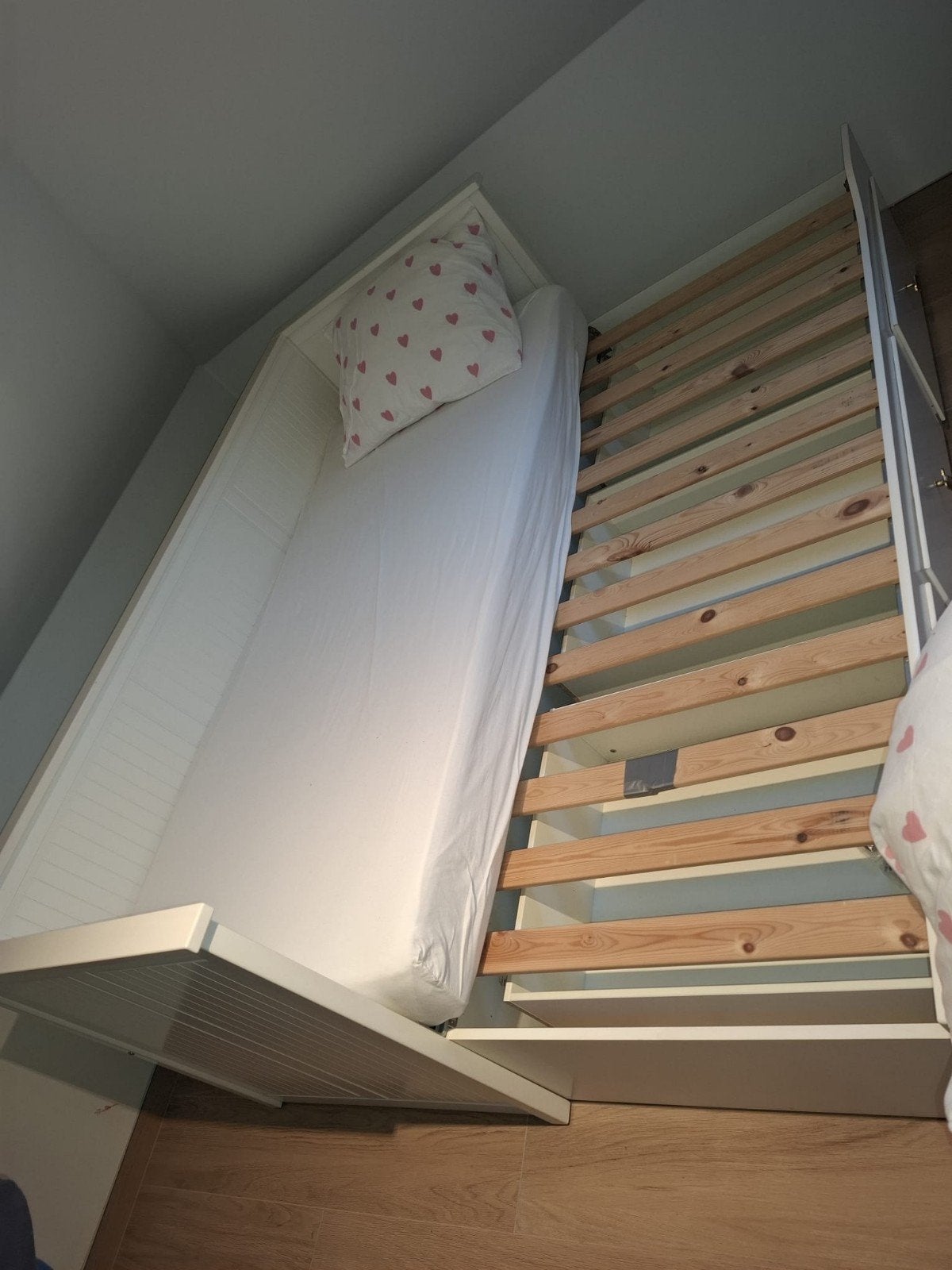 1 persoonsbed ( uitschuifbaar), Huis en Inrichting, Ophalen, Twijfelaar