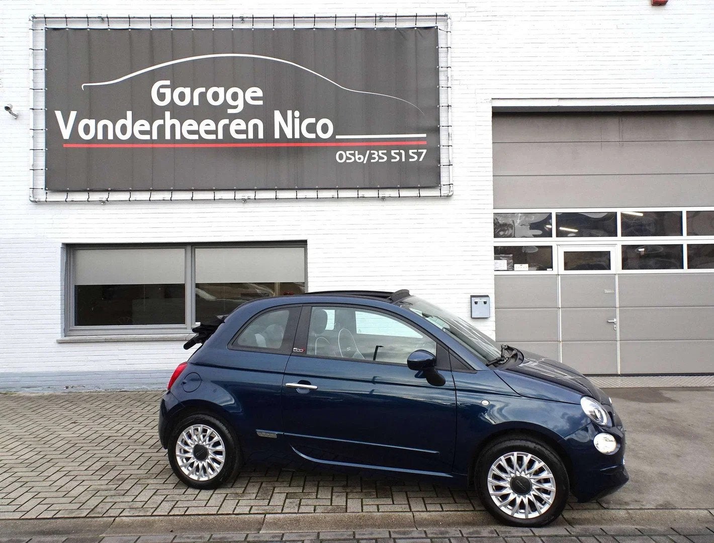 Fiat 500C 1.0i Hybride Lounge ELEKTRISCH CABRIODAK,CRUISEAUT, Autos, Achat, Euro 6, Entreprise, Boîte manuelle