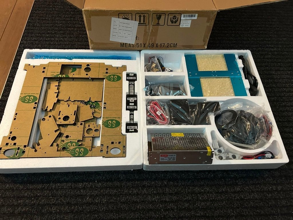 3D-printer, Ophalen, Filament