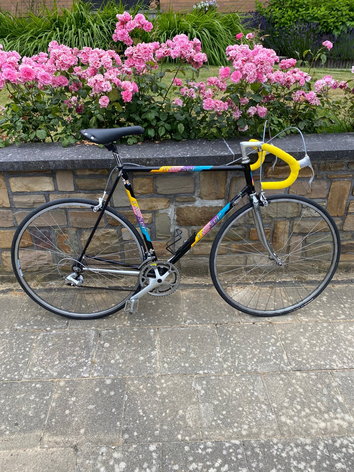 Stalen koersfiets f moser, Ophalen, Zo goed als nieuw