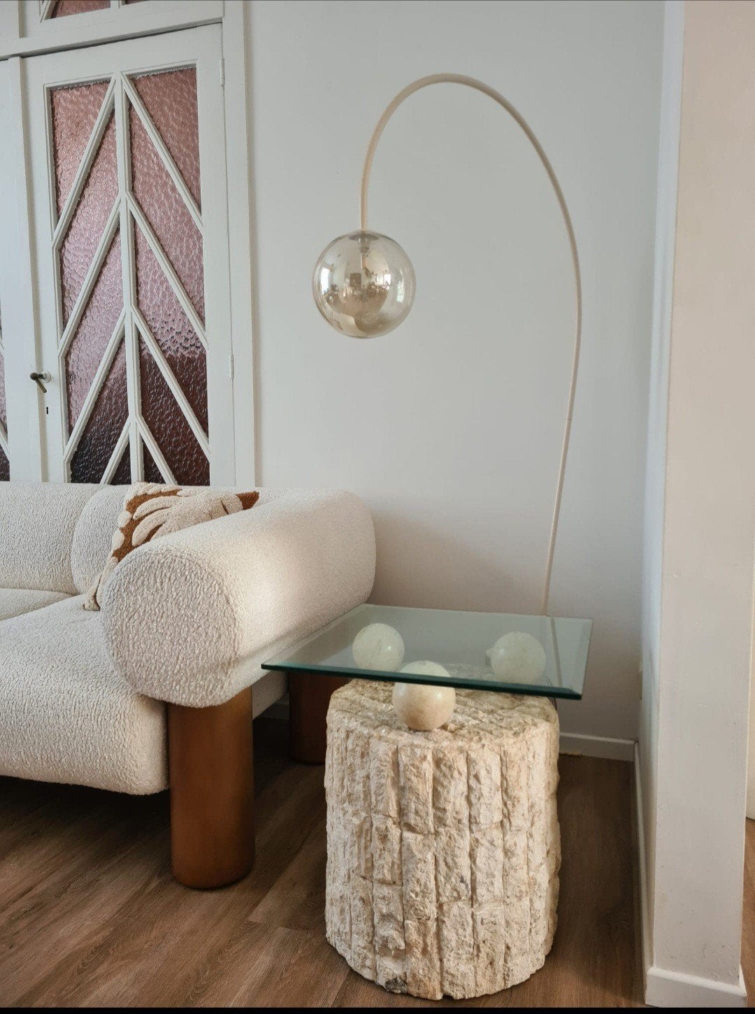 Bijzet tafel mactan, Maison & Meubles, Lampes | Lampadaires, Enlèvement