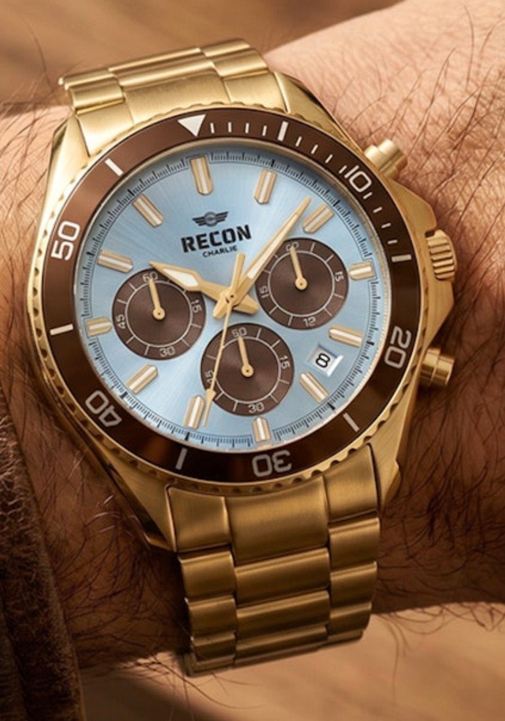 RECON CHARLIE CHRONO VAUT499€! 💯%NEUF AVEC CERTIFICAT !, Enlèvement ou Envoi, Neuf