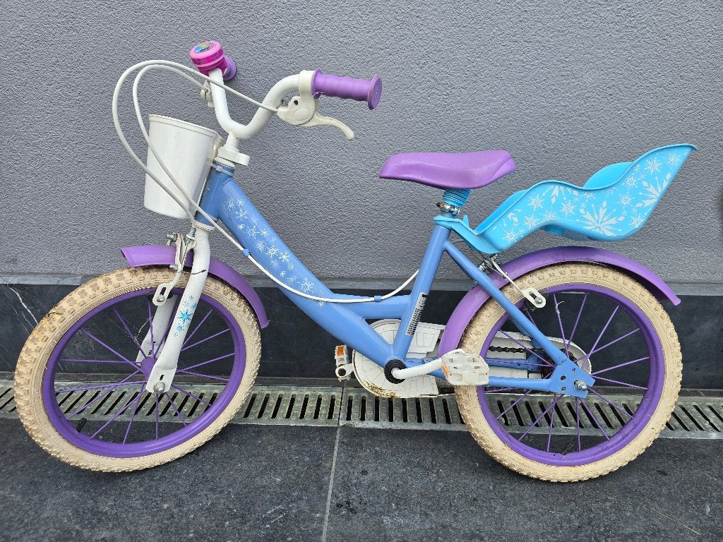 Vélo fille 4 a 6 ans, Enlèvement, Utilisé, 16 pouces