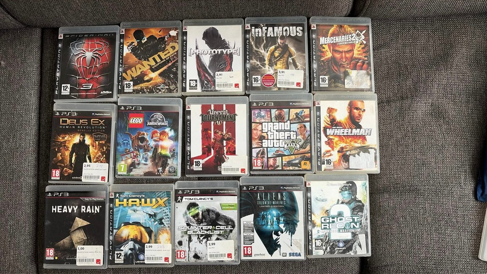 Lot de jeux ps3, Enlèvement ou Envoi, Comme neuf