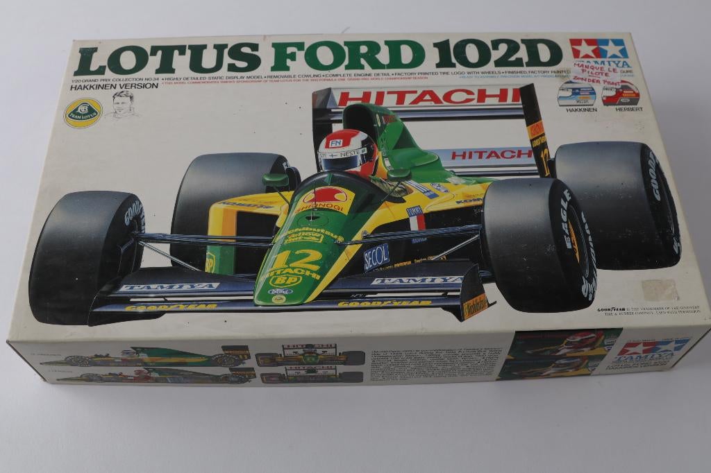 1/20 Tamiya Lotus Ford 102 D, Auto, Groter dan 1:32, Ophalen of Verzenden, Zo goed als nieuw