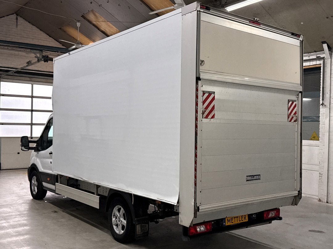 Ford Transit 350 2.0 TDCI L5H1 Trend Skeletal | Dhollandia |, Voorwielaandrijving, Euro 6, 4 cilinders, Wit