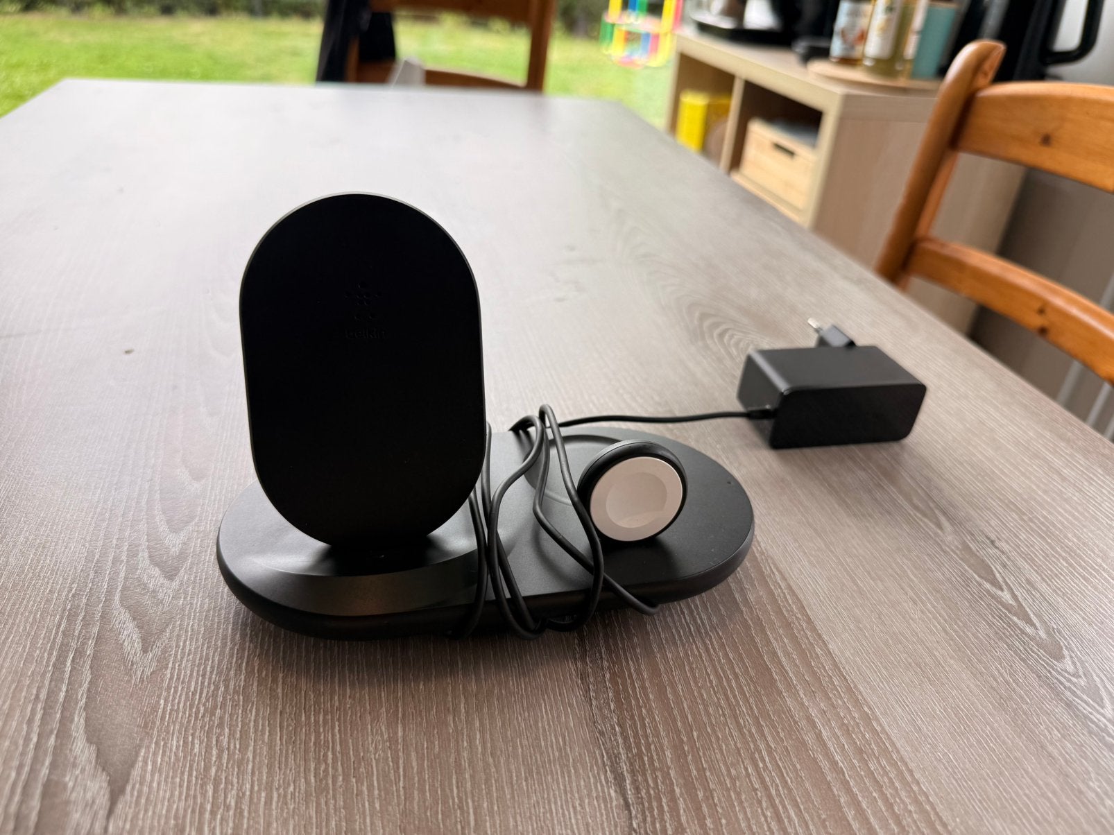 Belkin boostcharge 3 in 1, Telecommunicatie, Draadloze oplader, Zo goed als nieuw, Apple, Apple