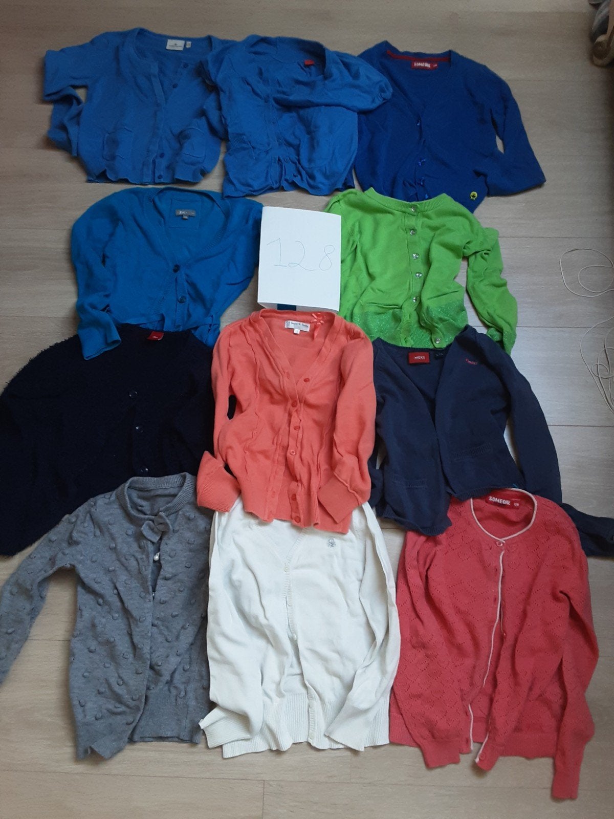 truien pakket gilets maat 128, Kinderen en Baby's, Ophalen, Meisje, Trui of Vest, Zo goed als nieuw
