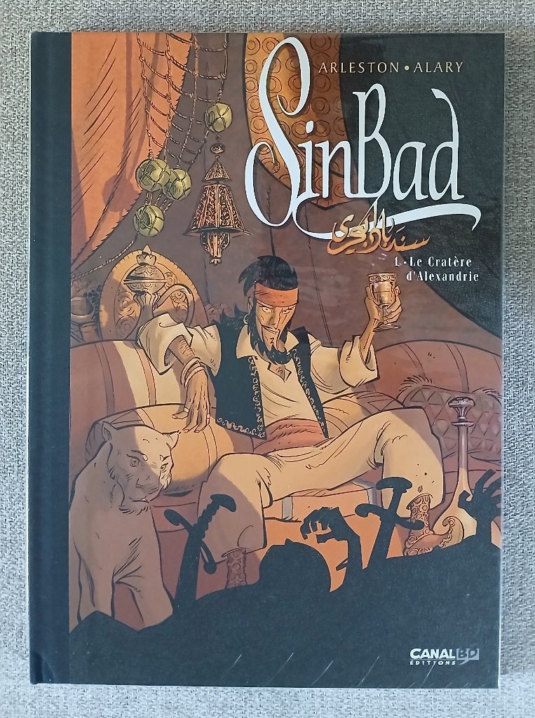 BD SinBad TL 1 Dédicace EO Neuf Alary Canal BD, Eén stripboek, Ophalen of Verzenden, Nieuw