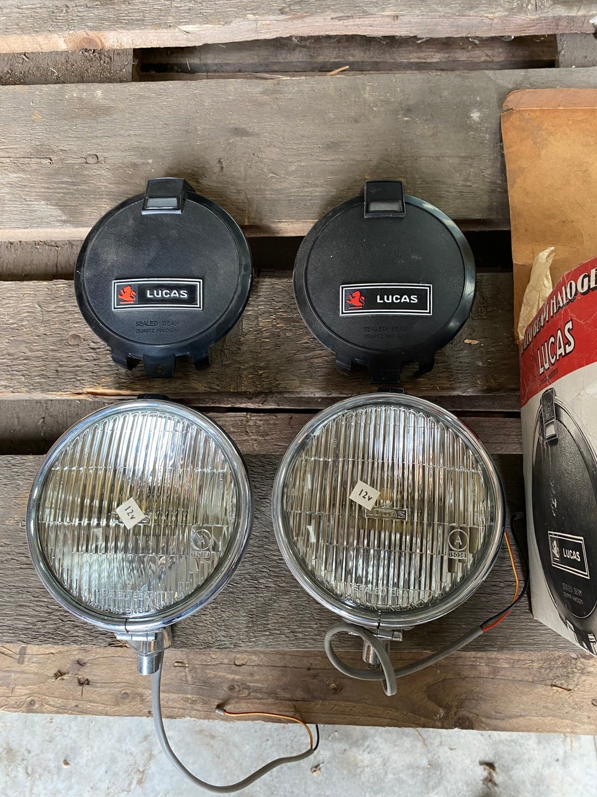 LUCAS oude mistlampen, Auto-onderdelen, Ophalen of Verzenden, Nieuw