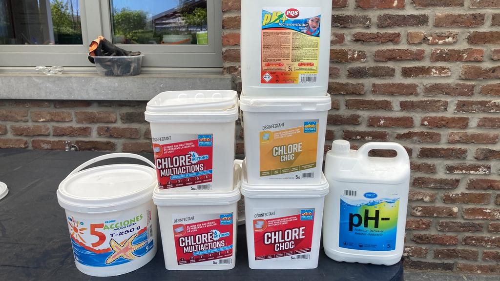 Produits piscine, Jardin & Terrasse, Piscines, Enlèvement, Comme neuf, Autres types