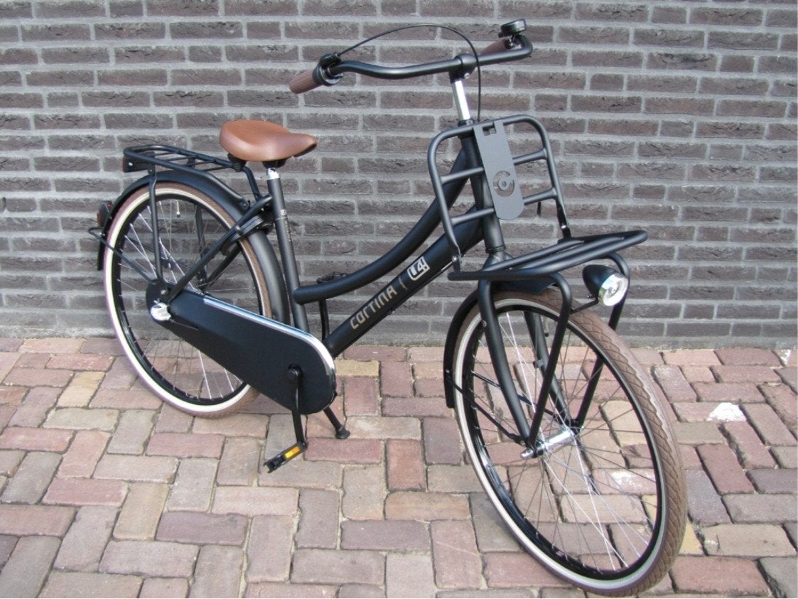 CORTINA transport u4 24Inch, Fietsen en Brommers, Fietsen | Dames | Omafietsen, Terugtraprem, Gebruikt, Cortina U4 Transport, Versnellingen