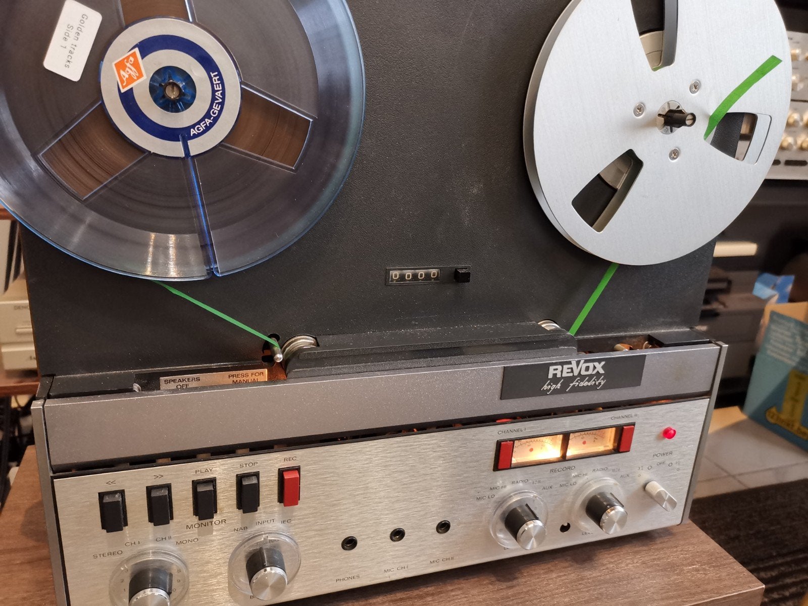 revox A77, TV, Hi-fi & Vidéo, Enregistreurs audio, Enlèvement, Magnétophone