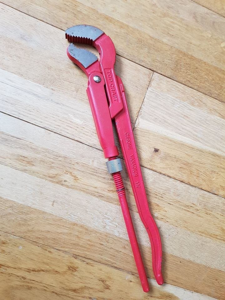 cle pince serre tube suedois chrome vanadium, Enlèvement, Utilisé