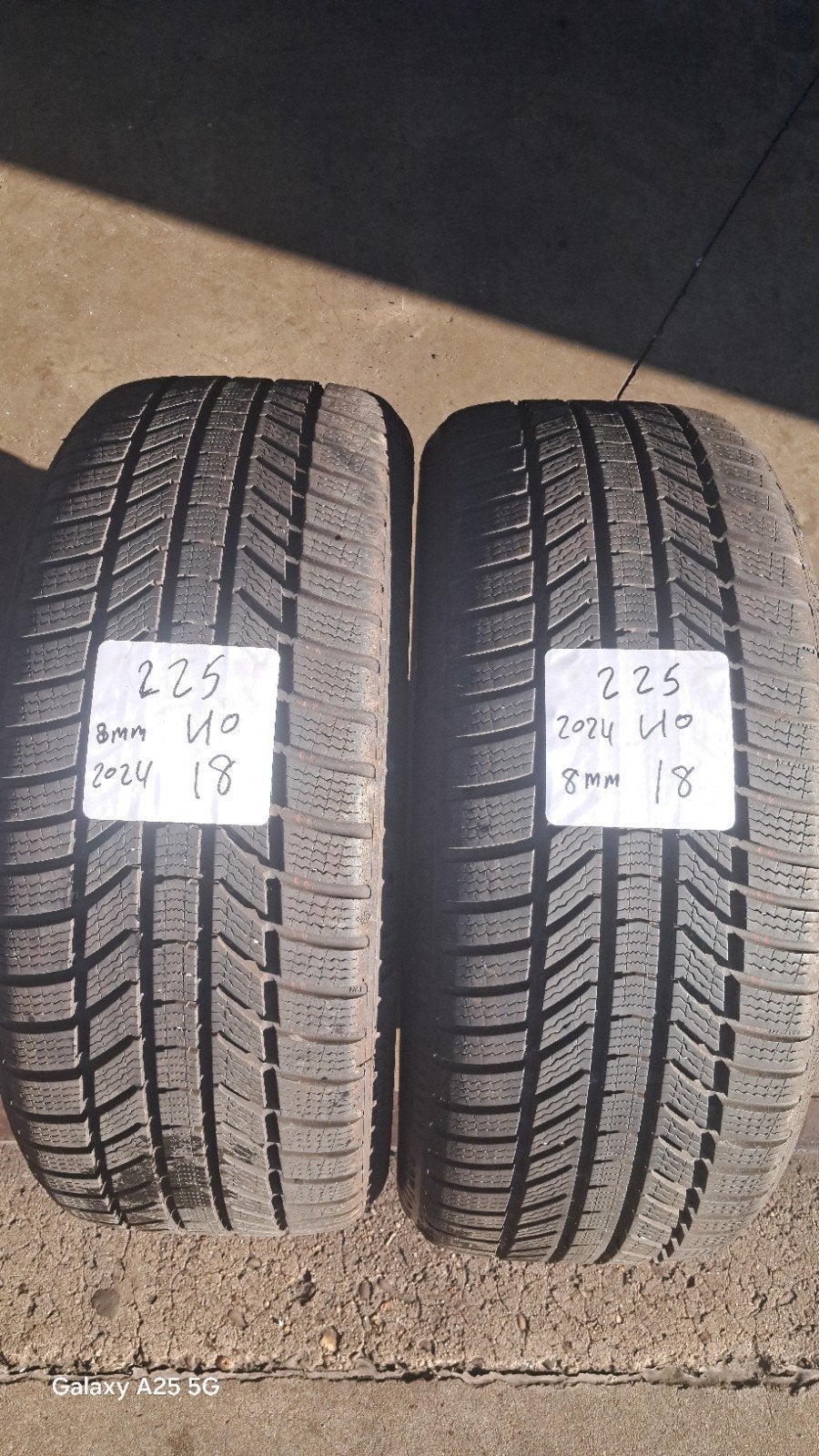 Démo hivernale 225/40/18 225/40R18 2254018 Continental 2024, Enlèvement