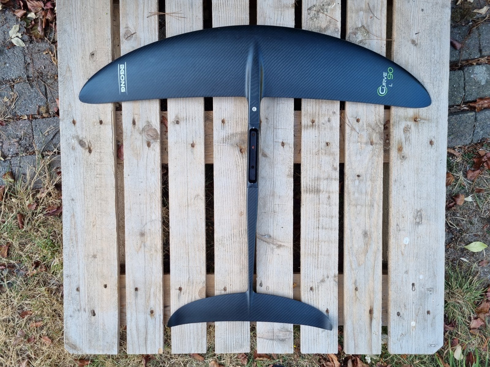 Gong Curve L met fuse en stab, Watersport en Boten, Wingsurfen, Ophalen, Gebruikt, Wingsurf-hydrofoil
