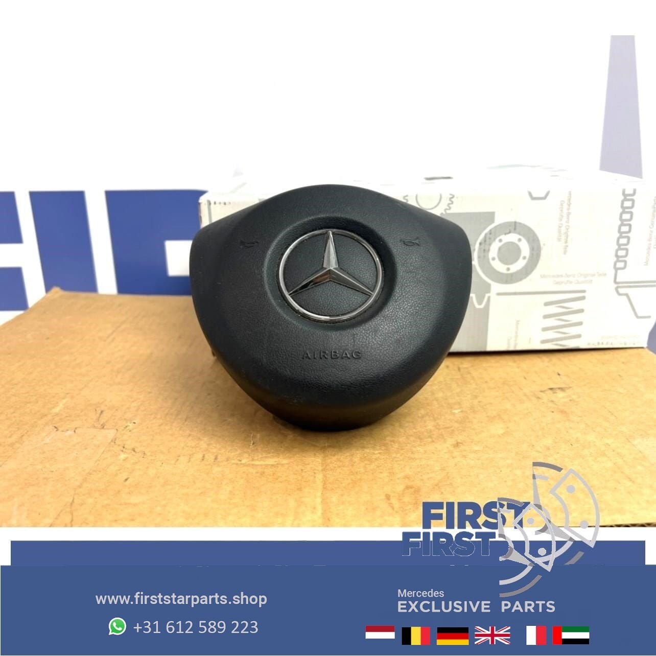 2018 Facelift MERCEDES STUUR AIRBAG A B C CLA E G GLA GLC GL, Gebruikt, -, Ophalen of Verzenden, -