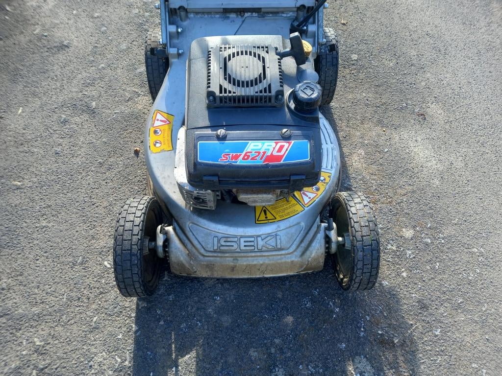 Tondeuse iseki pro 621, Enlèvement