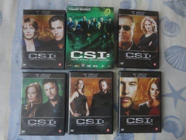 dvd boxen CSI, Seizoen 1, Misdaad, Nederlands, Ophalen of Verzenden