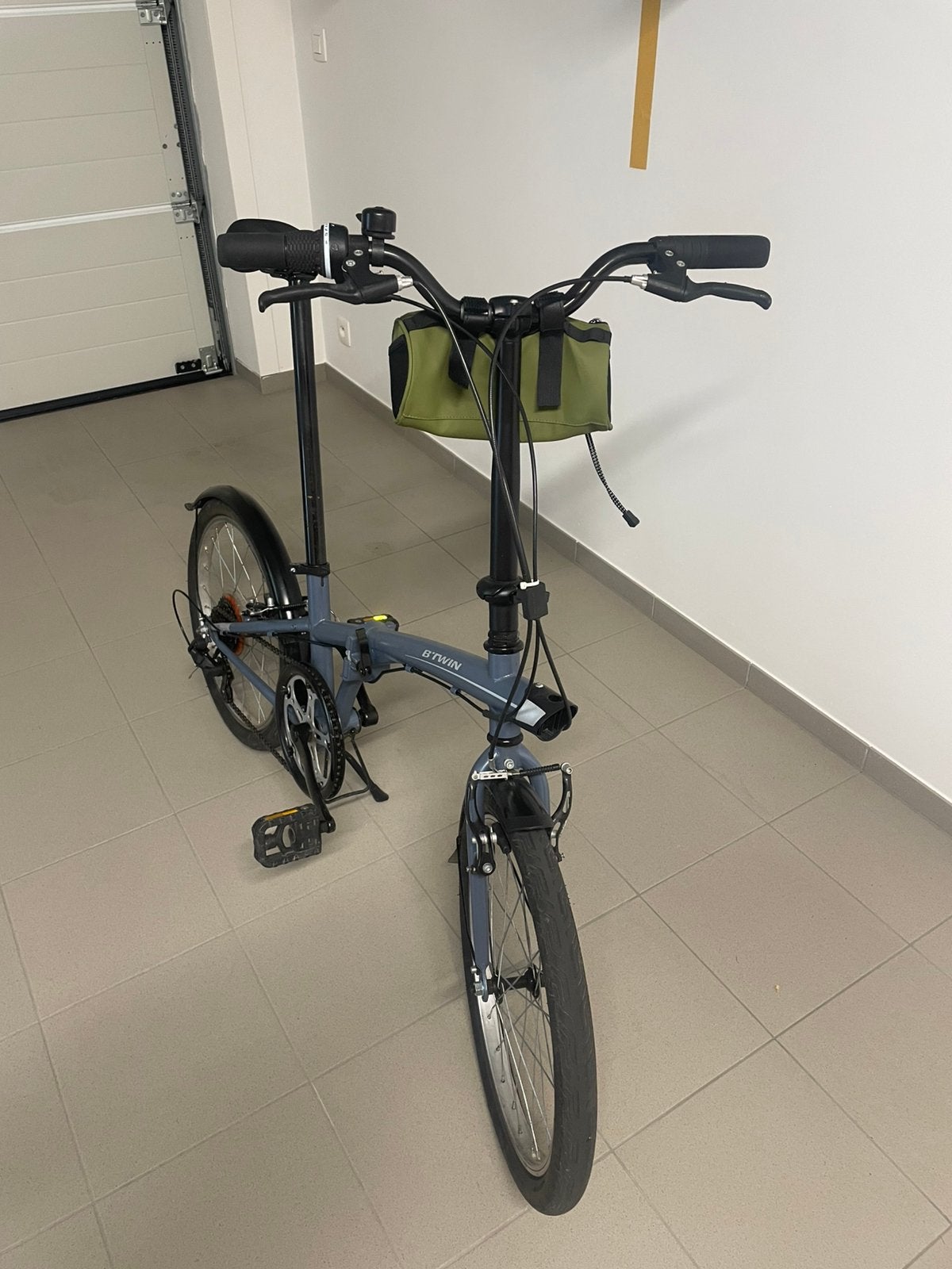 Btwin plooifiets, Fietsen en Brommers, Fietsen | Vouwfietsen, Ophalen, Gebruikt