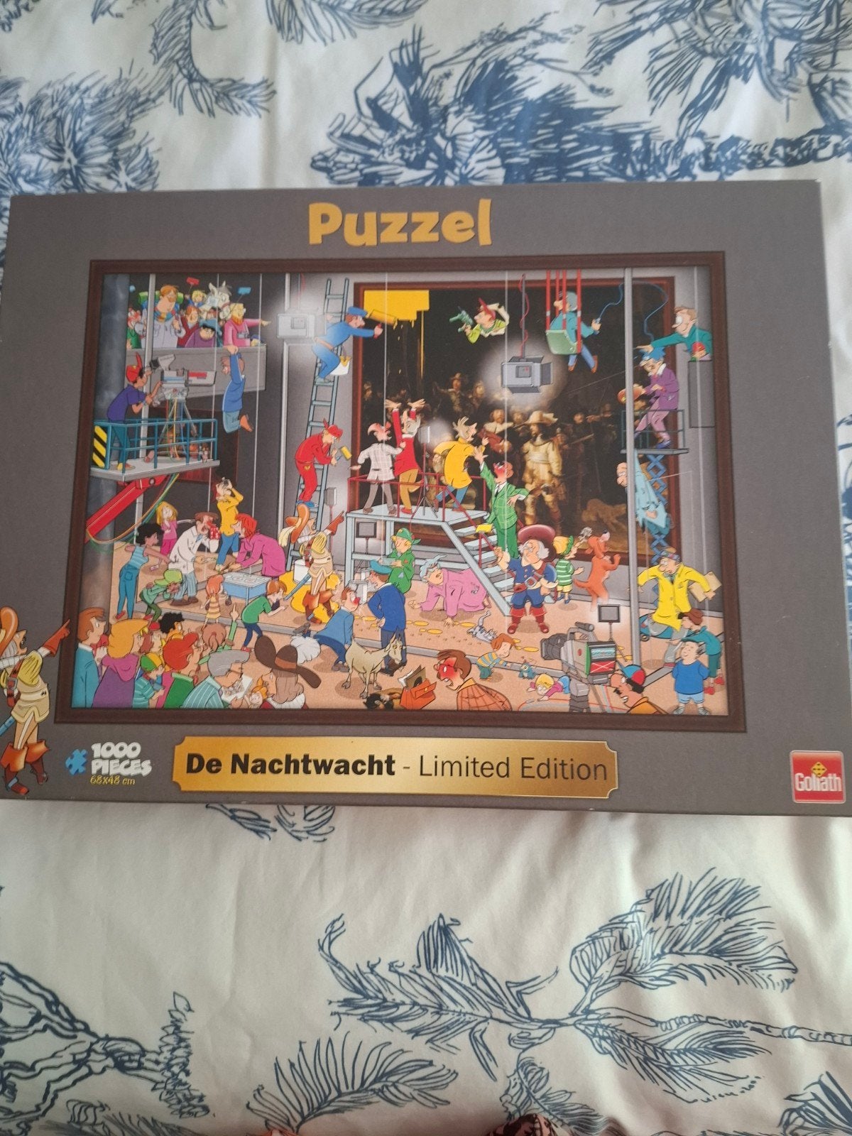 Puzzel de nachtwacht, Hobby en Vrije tijd, Ophalen, 500 t/m 1500 stukjes, Nieuw, Legpuzzel