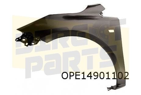 Opel Corsa E (1/15-11/19) voorscherm Rechts Origineel! 13434, Neuf, -, -, Garde-boue