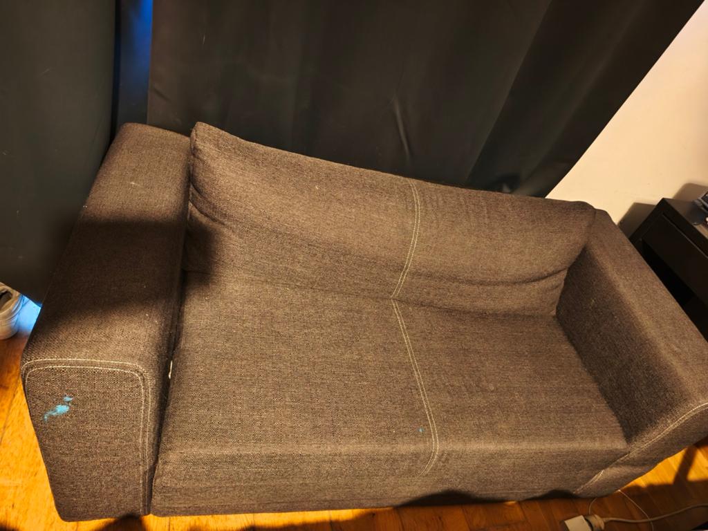Fauteuil deux places dépliant en lit, Enlèvement