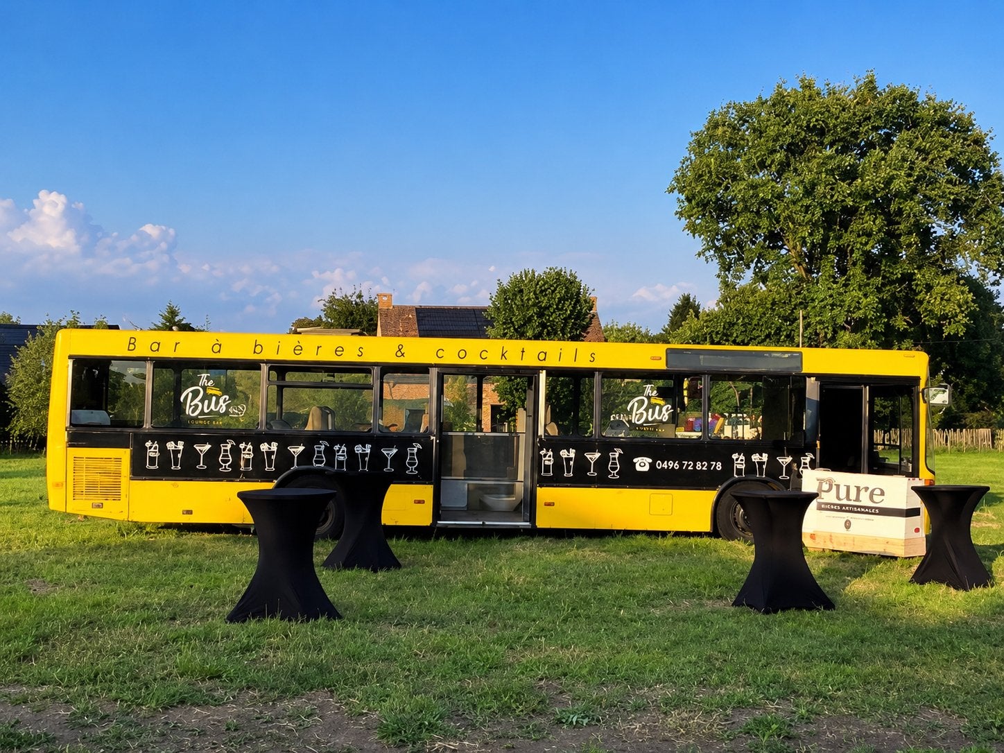 Food truc bus bar Mercedes 1994, Articles professionnels, Stock & Retail | Voitures, Enlèvement