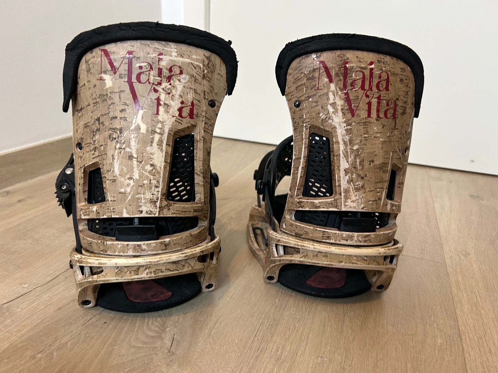 Burton mala vita snowboardbinding, Sport en Fitness, Ophalen, Gebruikt, Bindingen