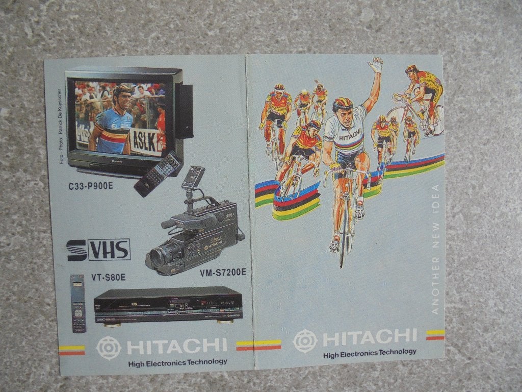 Wielerkalendertje Hitachi 1989, Verzenden