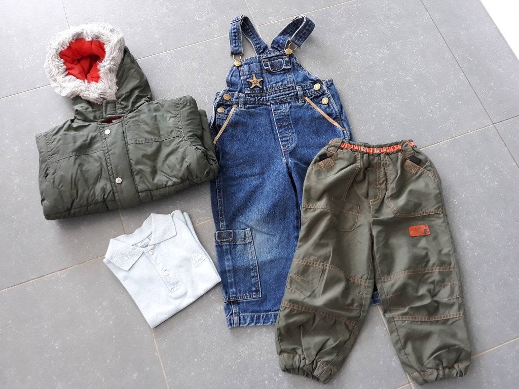 Kinderkledij jongens (4 stuks- ook apart) maat 92, Enlèvement, Comme neuf, Taille 92
