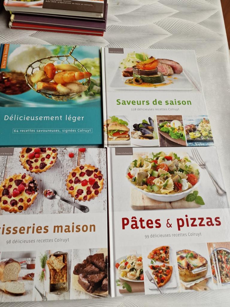 Livre de cuisine, Ophalen