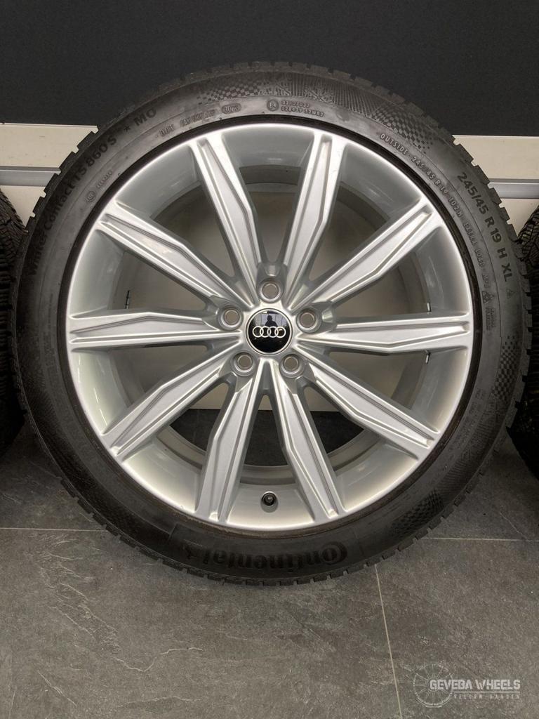 19” originele Audi A6 C8 velgen + winterbanden 5x112 4K06010, 19 inch, -, -, Banden en Velgen