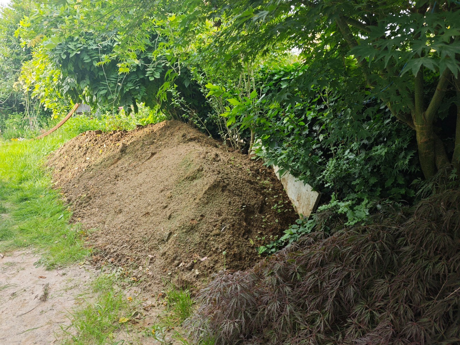 Aanvulgrond, aarde, ~3m², gratis, Grimbergen, Tuin en Terras, Ophalen