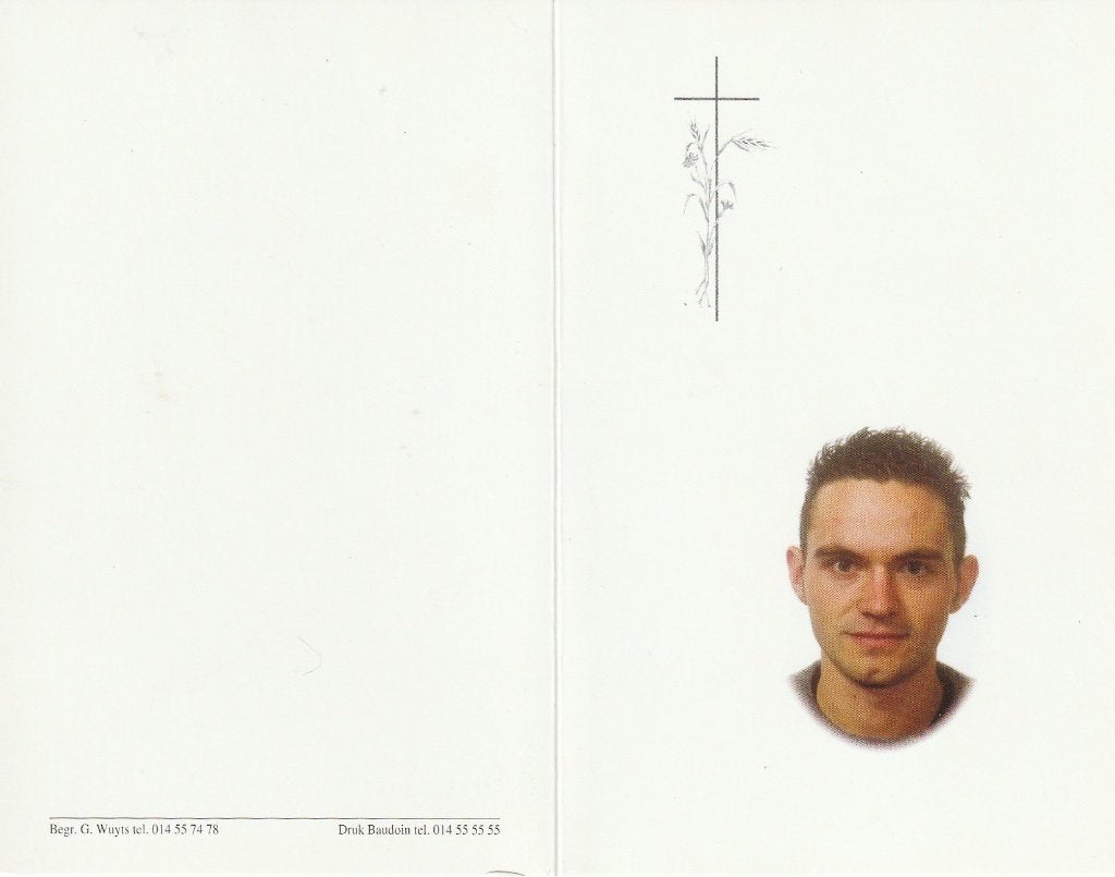 Wielrenner Kim van Bouwel 1979-2001, Verzenden