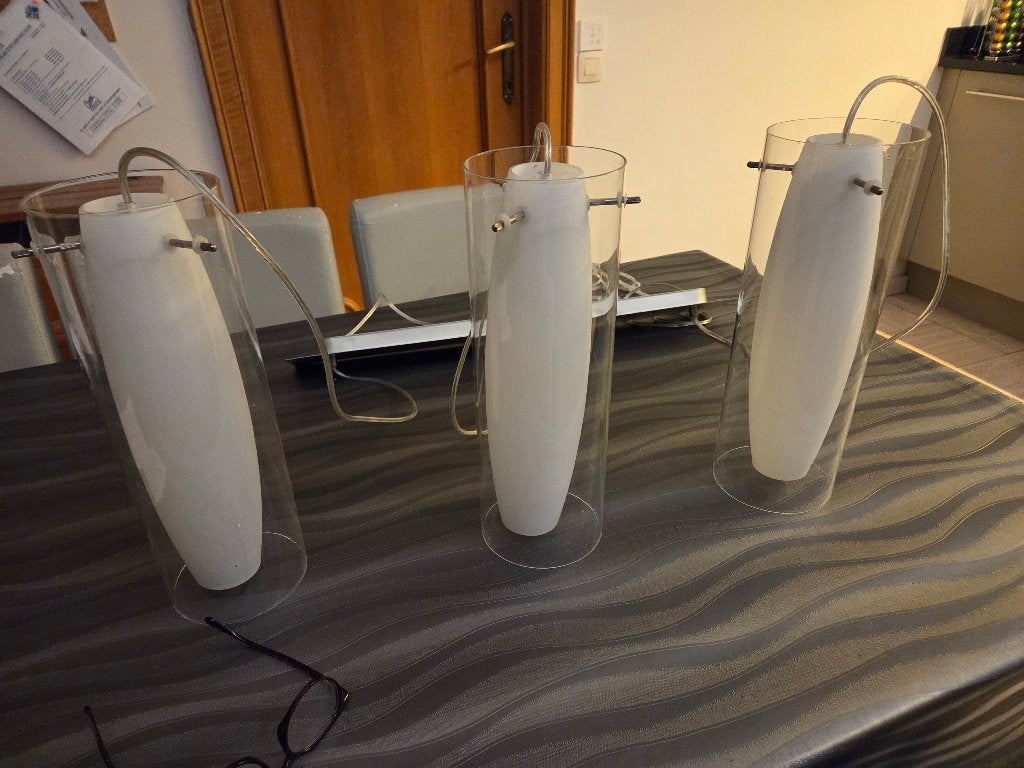 plafondlamp met 3 lichtpunten, Ophalen, Design, Dimbaar, Plafondlamp
