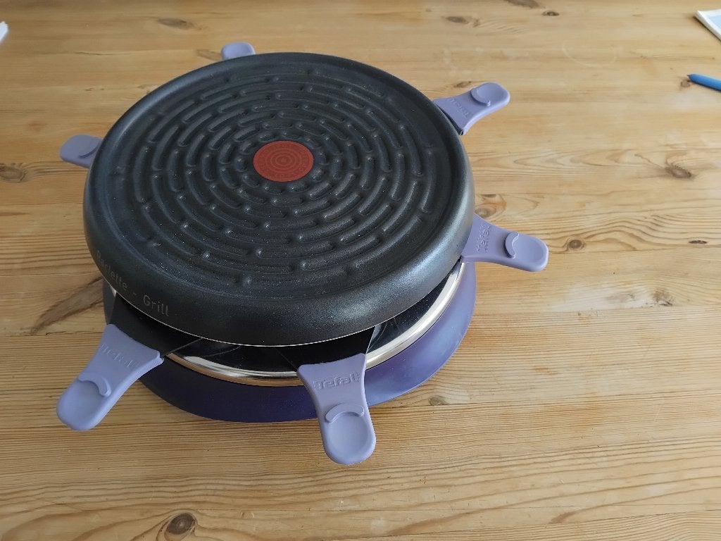 Appareil pour raclette, Enlèvement, Utilisé, 4 à 7 personnes