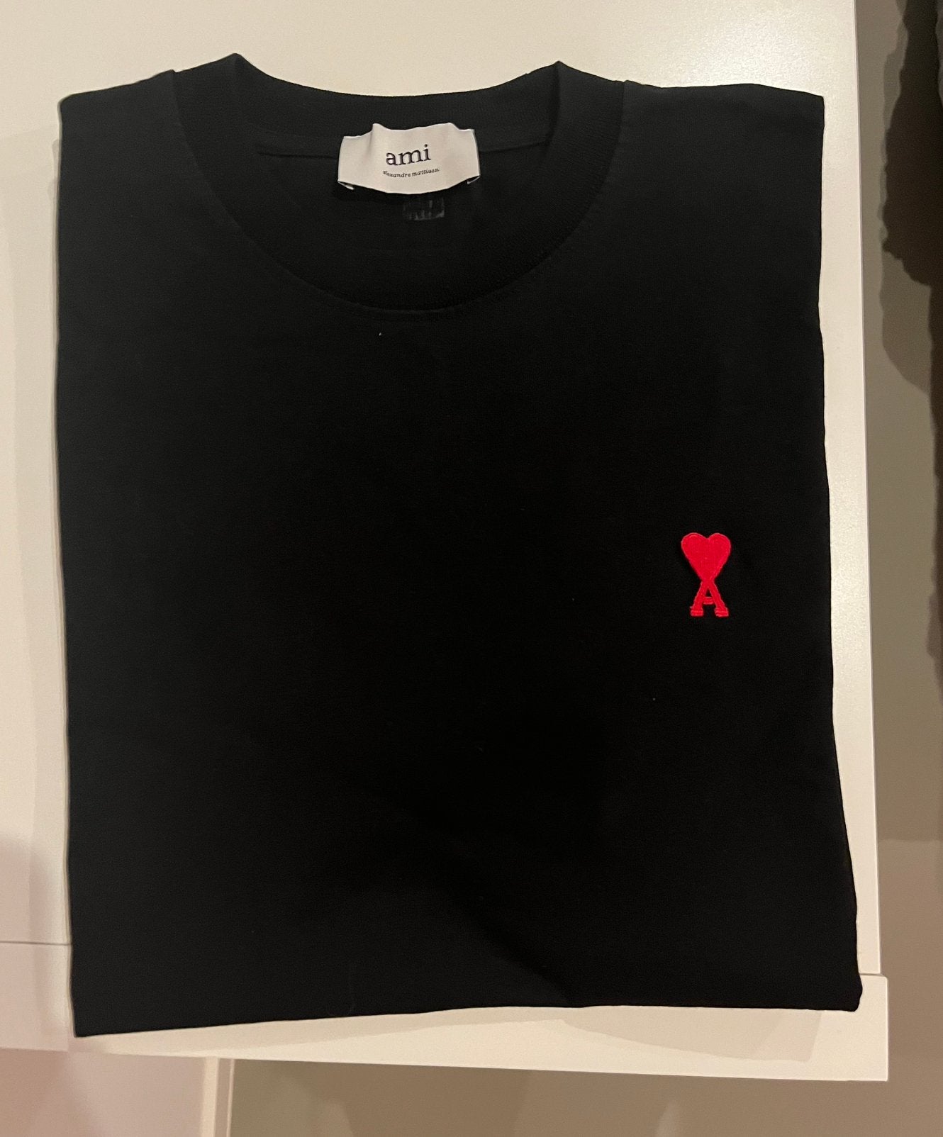T-shirt AMI Paris maat S, Enlèvement ou Envoi, Comme neuf, Taille 46 (S) ou plus petite