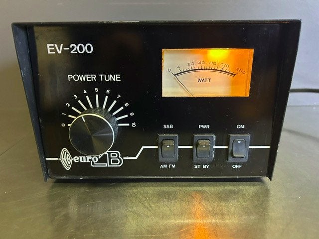Amplificateur linéaire Euro CB EV-200 27mc, Télécoms, Enlèvement ou Envoi, Utilisé, Émetteur et Récepteur